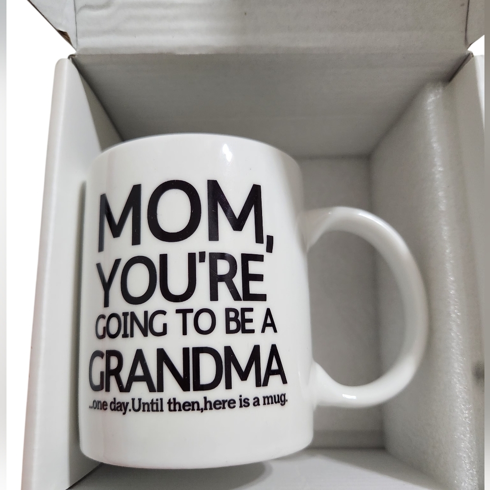 Miss Daisy White Mug Going To Be A Grandma